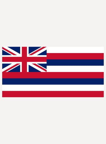 T-shirt Drapeau de l'État d'Hawaï