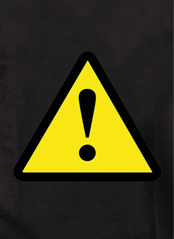 Hazard Symbol Kids T-Shirt