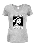 Henry VIII Tout est dans l'exécution Juniors T-shirt col en V