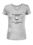 Hey Roswell Greys! I'm A Fresno Pink! Juniors V Neck T-Shirt