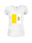 T-shirt Drapeau du Saint-Siège (Cité du Vatican)
