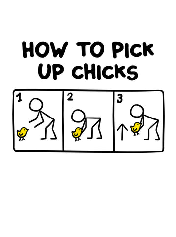 How to Pick up Chicks Kids T-Shirt