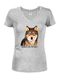 Hungry Like the Wolf T-shirt col en V pour junior