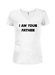 Soy tu padre Juniors V cuello camiseta