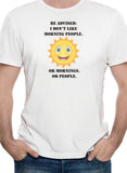 I Don't Like Morning People T-Shirt