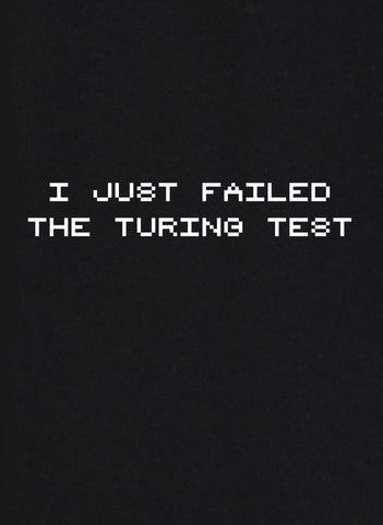 Camiseta Acabo de fallar la prueba de Turing