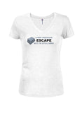 Sigo presionando Escape pero todavía estoy aquí Camiseta con cuello en V para jóvenes