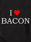 I Love Bacon Kids T-Shirt