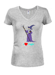 J'aime la magie ! T-shirt col V junior