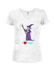 J'aime la magie ! T-shirt col V junior