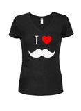 I Love Mustaches T-Shirt