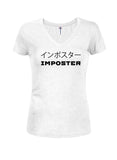 Imposter Juniors V Neck T-Shirt