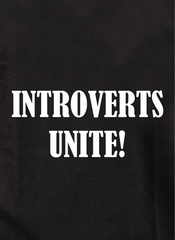 INTROVERTS UNITE! Kids T-Shirt