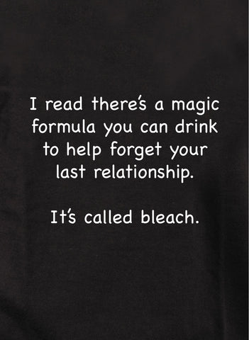 T-shirt J'ai lu qu'il y a une formule magique
