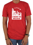 T-shirt Je veux croire le Père Noël