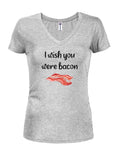 I Wish You Were Bacon T-Shirt
