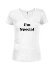 I'm Special Juniors V Neck T-Shirt