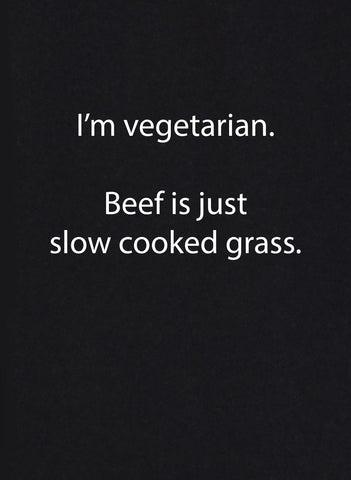 I'm vegetarian.  Beef is just slow cooked grass Kids T-Shirt