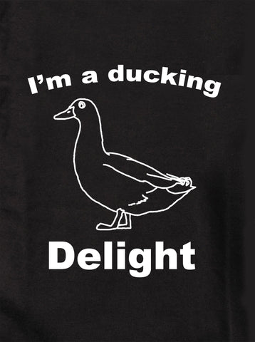 I'm a Ducking Delight Kids T-Shirt