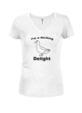 I'm a Ducking Delight - Camiseta con cuello en V para jóvenes