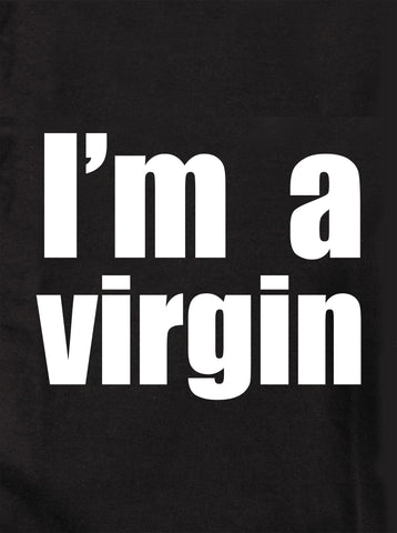 Soy virgen Camiseta para niños