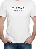 Camiseta Soy un ninja (no puedes verme)