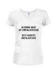 Je vais créer ma propre blockchain T-shirt col en V Junior