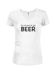 BIÈRE Juniors T-Shirt Col V