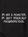 Camiseta No soy un monstruo