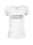 Je ne suis pas un proctologue T-shirt col en V Juniors