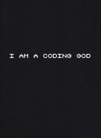Camiseta Soy un dios de la codificación