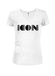 Camiseta con cuello en V Icon Juniors