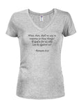 If God is for us, who can be against us? T-Shirt