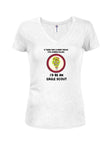 If There Was A Merit Badge For Zombie Killing Juniors V Neck T-Shirt