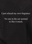 T-shirt Je viens de sortir mon propre parfum