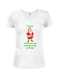 I know when you are staring at my package T-Shirt