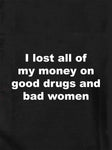 I lost all of my money Kids T-Shirt
