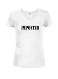 Imposter T-shirt à col en V pour juniors