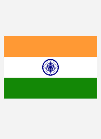 Camiseta bandera india