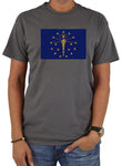 T-shirt Drapeau de l'État de l'Indiana