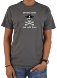 T-shirt Pirate instantané il suffit d'ajouter du rhum