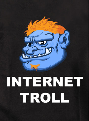 Internet Troll Kids T-Shirt