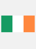 Camiseta con bandera irlandesa