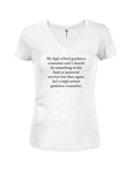 I should do something food or janitorial services Juniors V Neck T-Shirt