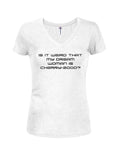 Est-ce bizarre que la femme de mes rêves soit Cherry-2000 ? T-shirt col V junior