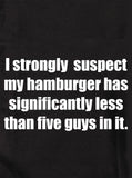I strongly suspect my hamburger T-Shirt