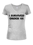 I survived order 66 Juniors V Neck T-Shirt