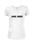 Joke Shirt T-shirt à col en V pour juniors