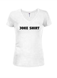 Joke Shirt T-shirt à col en V pour juniors