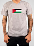 Camiseta de la bandera de Jordania